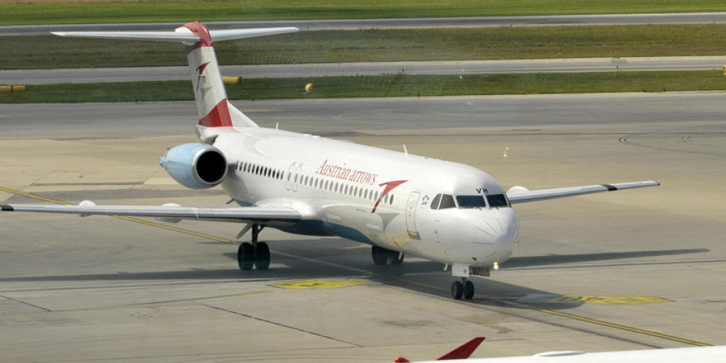 Stehen geblieben wegen technischer Probleme: Austrian Airlines-Maschinen auf dem Flughafen Wien-Schwechat.