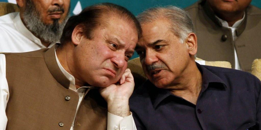 Shabaz Sharif (rechts), der jüngere Bruder des des abgesetzten Nawaz Sharif, soll neuer Premierminister Pakistans werden.