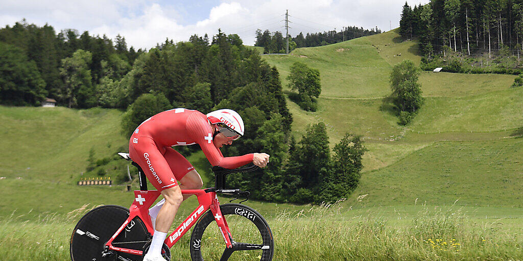Stefan Küng peilt an der Tour de Suisse am Auftakttag den Sieg im Einzelzeitfahren an Stefan Küng peilt an der Tour de Suisse am Auftakttag den Sieg im Einzelzeitfahren an