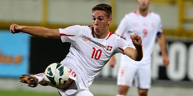 Michael Frey bestreitete bereits neun Spiele mit der Schweizer U21 Michael Frey bestreitete bereits neun Spiele mit der Schweizer U21