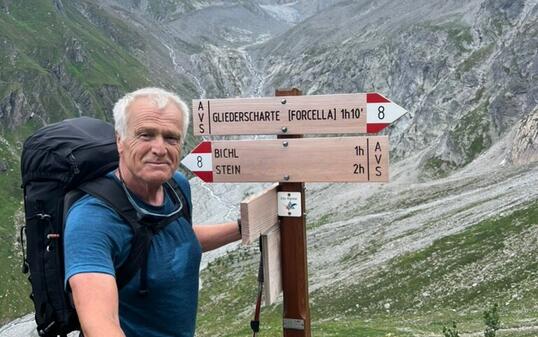 Einen Monat aus der Komfortzone – Srecko Kranz überquert die Alpen