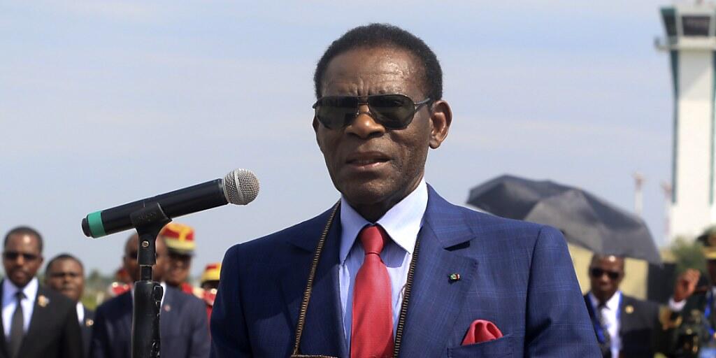 Der Staatschef Äquaotialguineas Teodoro Obiang Nguema sollte angeblich bei einem Putsch angegriffen werden. (Archivbild)