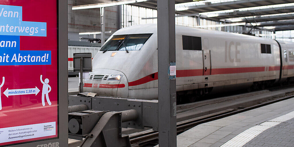 Die Gewerkschaften befürchten als Folge der Coronakrise einen Abbau von mehr als 10'000 Stellen bei der Deutsche Bahn. (Archivbild)
