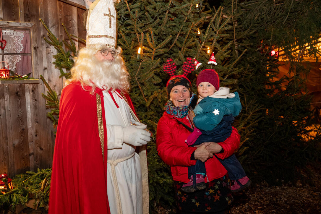 Nikolaus im Walde, Schellenberg (07.12.2024)