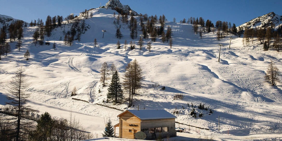 Skipiste Hochegg in Malbun