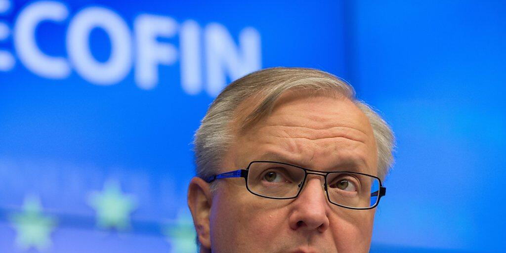 "Die Finanzmärkte scheinen das Brexit-Risiko zu unterschätzen": Olli Rehn, Mitglied des Rats der europäischen Zentralbank und finnischer Notenbank-Präsident. (Archivbild)