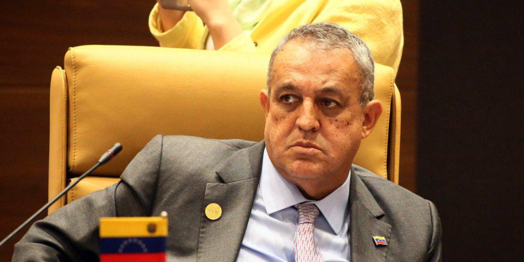Ihn trifft die Misere beim staatlichen Erdölkonzern direkt: Venezuelas Ölminister Eulogio Del Pino. (Archivbild)