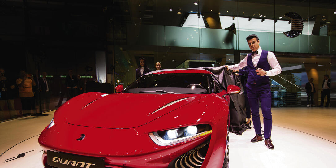 Nanoflowcell / QUANT / Salon International de L`Automobile Geneve 2015