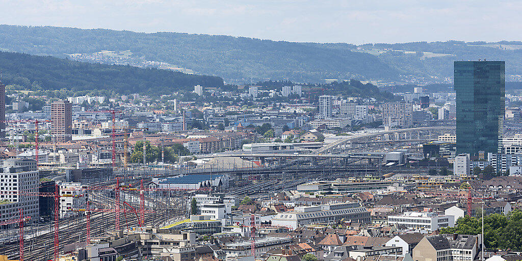 Blick auf teures Pflaster: Der Quadratmeterpreis für Wohnungen in Zürich hat sich innert gut 10 Jahren verdoppelt. (Themenbild)