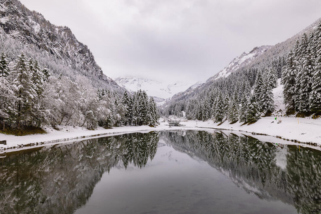 Der erste Schnee in Malbun und Steg