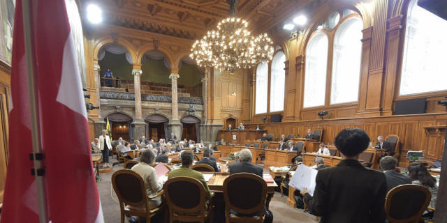 Blick in den Ständeratssaal (Archiv) Blick in den Ständeratssaal (Archiv)