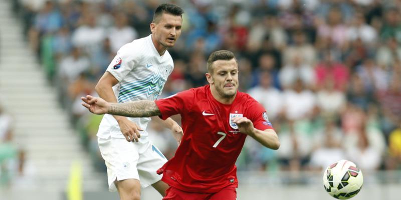Arsenals Jack Wilshere (23) bestritt mit England bisher 28 Spiele und erzielte dabei 2 Tore