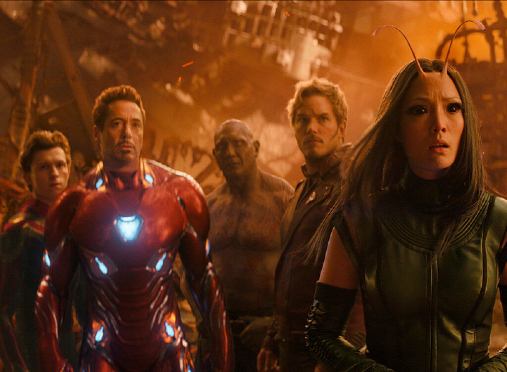 Szenenbild aus "Avengers: Infinity War". Der Science-Fiction-Film beherrschte am Wochenende vom 26. bis 29. April 2018 die Kinos der Welt. Auch in der Schweiz belegte er mit grossem Abstand Platz 1. (Archiv)