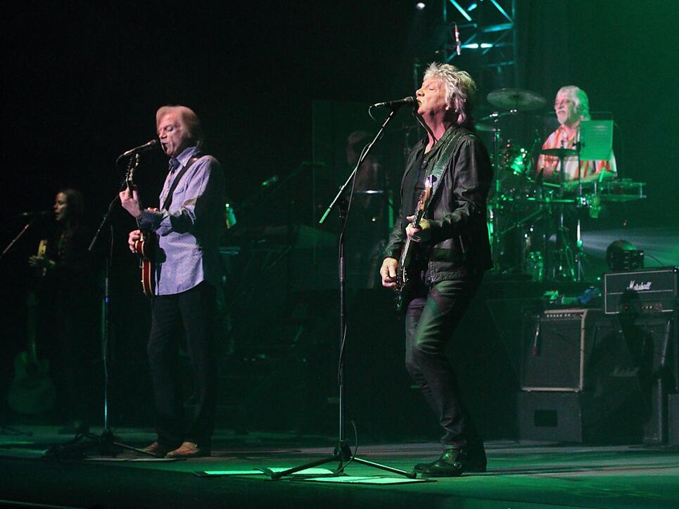 Der Rockmusiker und Mitbegründer der britischen Band Moody Blues, Ray Thomas, ist im Alter von 76 Jahren verstorben. (Archivbild der Band)