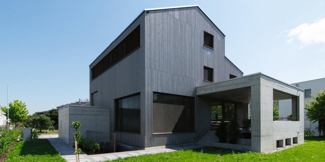 Architektur in Liechtenstein &ndash; Ein besonderes Einfamilienhaus in Ruggell