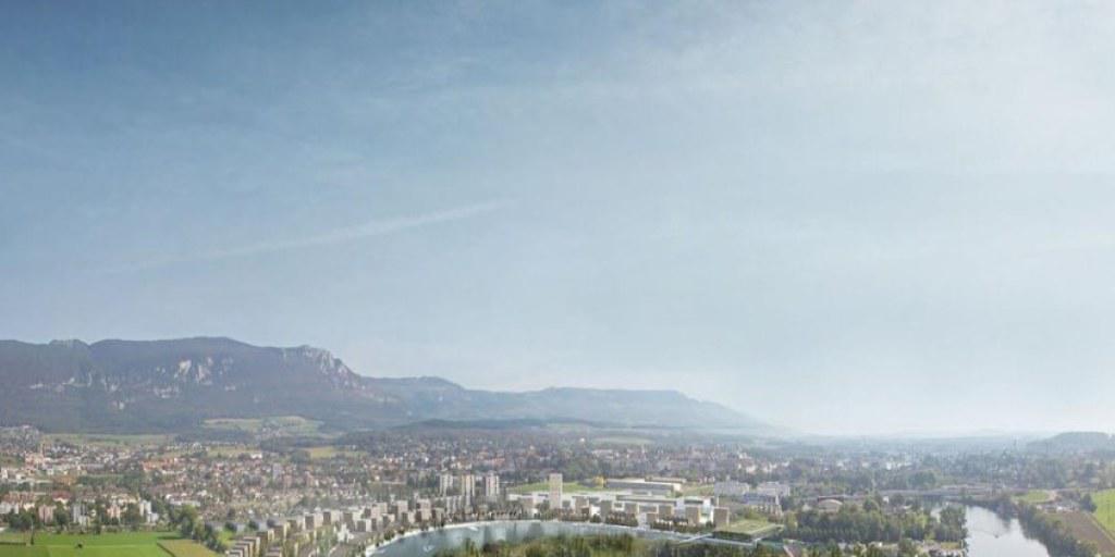 Geplante Wasserstadt in Solothurn für 1000 Einwohner: Das Gebiet an der Aare lässt sich aus rechtlichen Überlegungen nicht einzonen, wie ein Gutachten aufzeigt. Das dürfte das Aus für das ehrgeizige Projekt sein. Geplante Wasserstadt in Solothurn für 1000 Einwohner: Das Gebiet an der Aare lässt sich aus rechtlichen Überlegungen nicht einzonen, wie ein Gutachten aufzeigt. Das dürfte das Aus für das ehrgeizige Projekt sein.