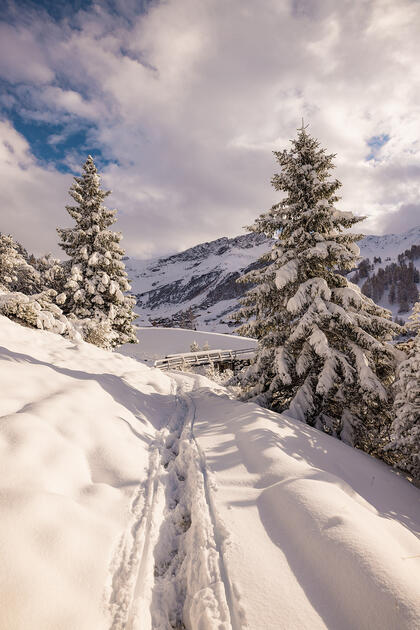 Der erste Schnee in Malbun und Steg