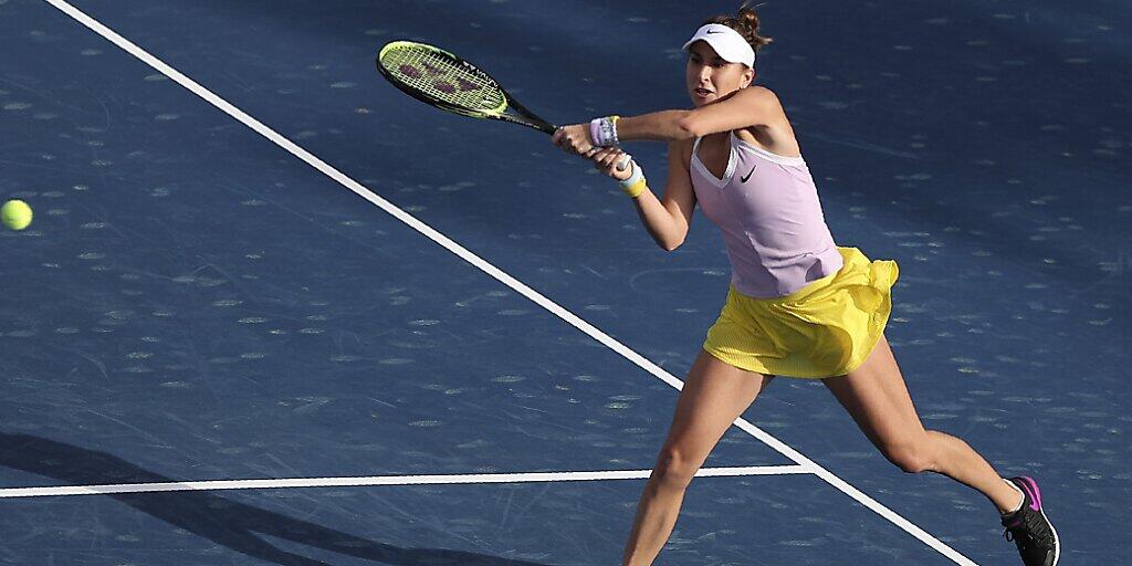 Erster Sieg im dritten Anlauf für Belinda Bencic am WTA-Turnier von Doha, Katar