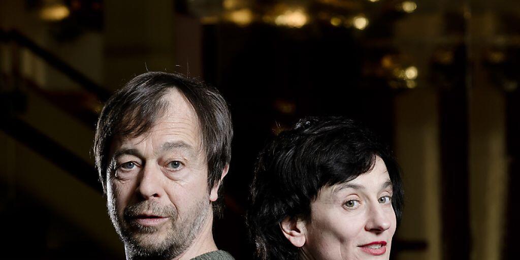 Die Träger des Schweizer Grand Prix Theater 2018 / Hans-Reinhart-Ring: Stefan Colombo und Nora Vonder Mühll vom Schaffhauser Theater Sgaramusch. (zVg)