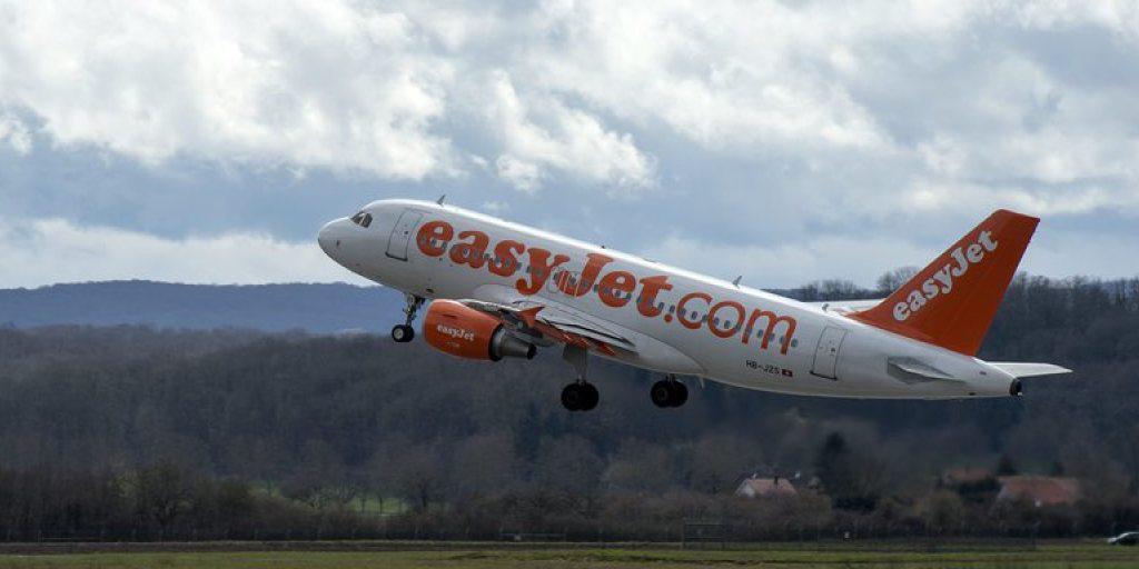 Ein Flugzeug von Easyjet startet am EuroAiport Basel-Mulhouse-Freiburg: 77 Prozent aller Sitzplätze für das zweite Halbjahr sind bereits gebucht.