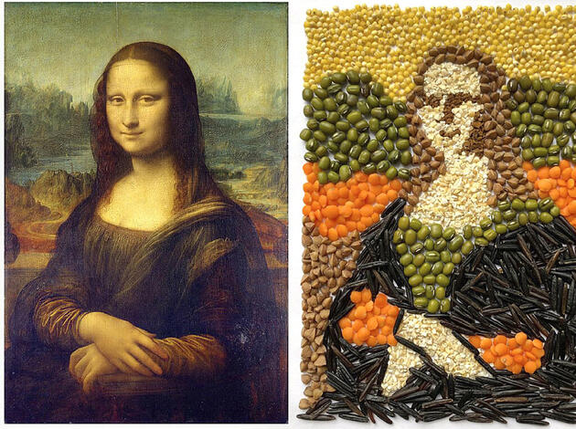 Kunstler Handgemalte Olgemalde Leonardo Da Vinci Mona Lisa Home