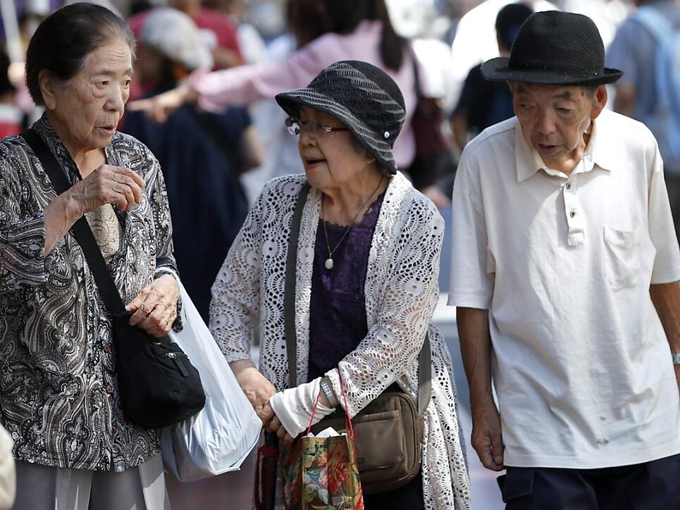 Die Überalterung der japanischen Gesellschaft schreitet fort: 28,1 Prozent der Gesamtbevölkerung sind 65 Jahre alt oder älter. (Symbolbild)