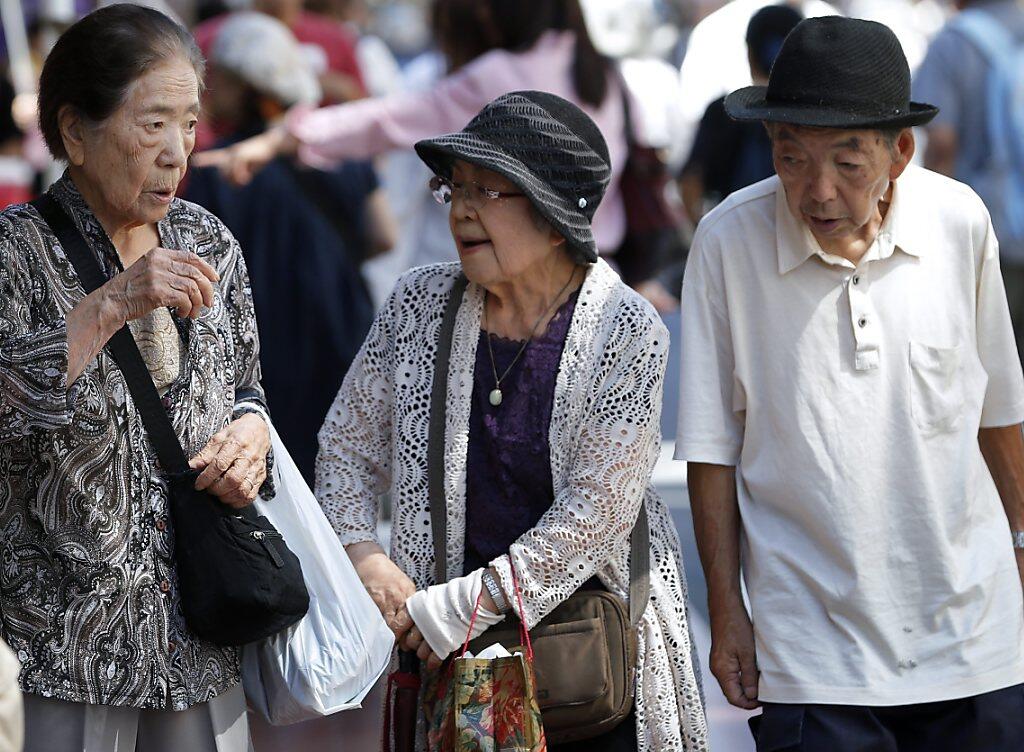 Die Überalterung der japanischen Gesellschaft schreitet fort: 28,1 Prozent der Gesamtbevölkerung sind 65 Jahre alt oder älter. (Symbolbild)