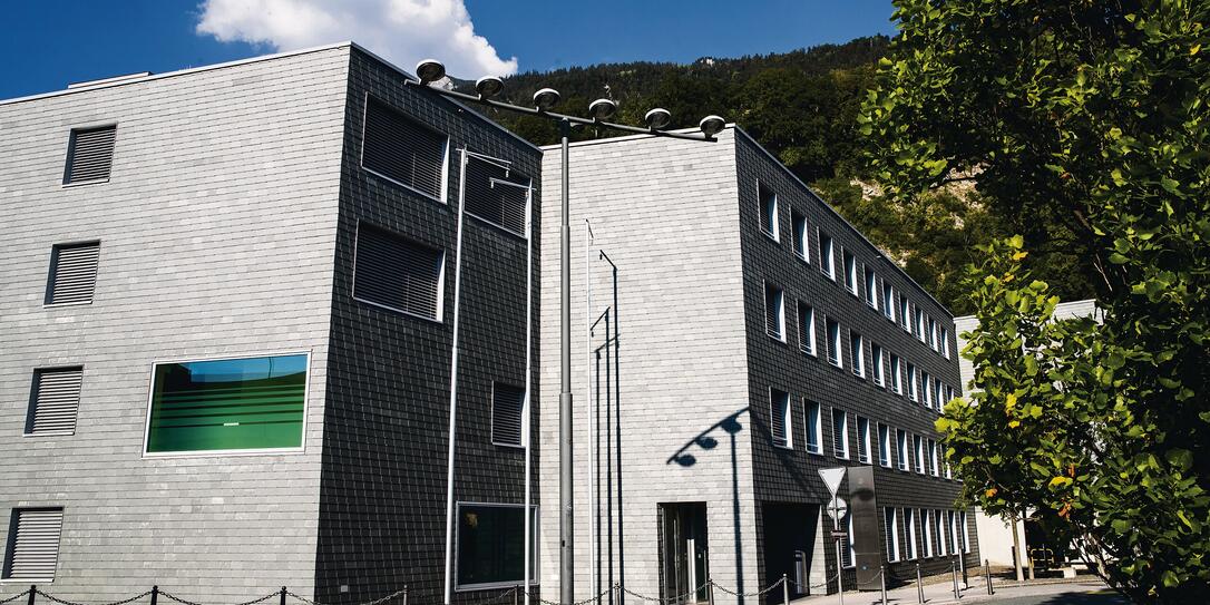 Gerichtsgebäude in Vaduz Gerichtsgebäude in Vaduz