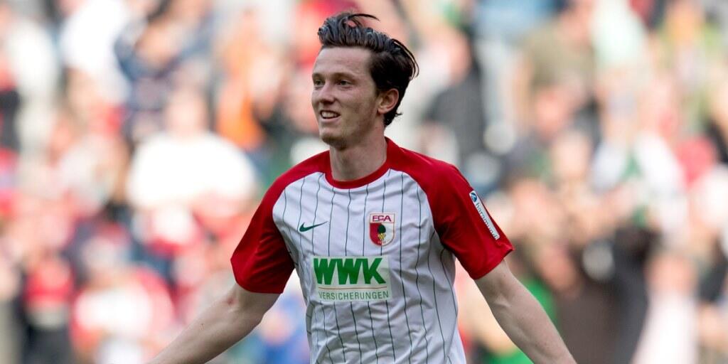Augsburgs Michael Gregoritsch schoss auswärts gegen Bremen zwei Treffer