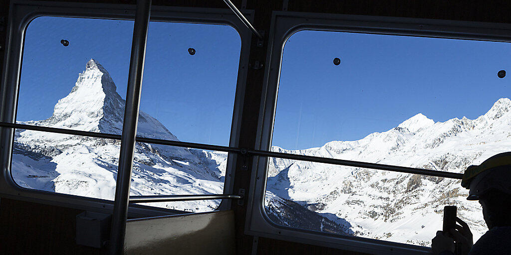 Ein solides Wachstum beispiesweise bei der Gornergrat Bahn sorgte für ein ausgezeichnetes Geschäftsjahr 2017 für die BVZ Gruppe. (Archivbild)