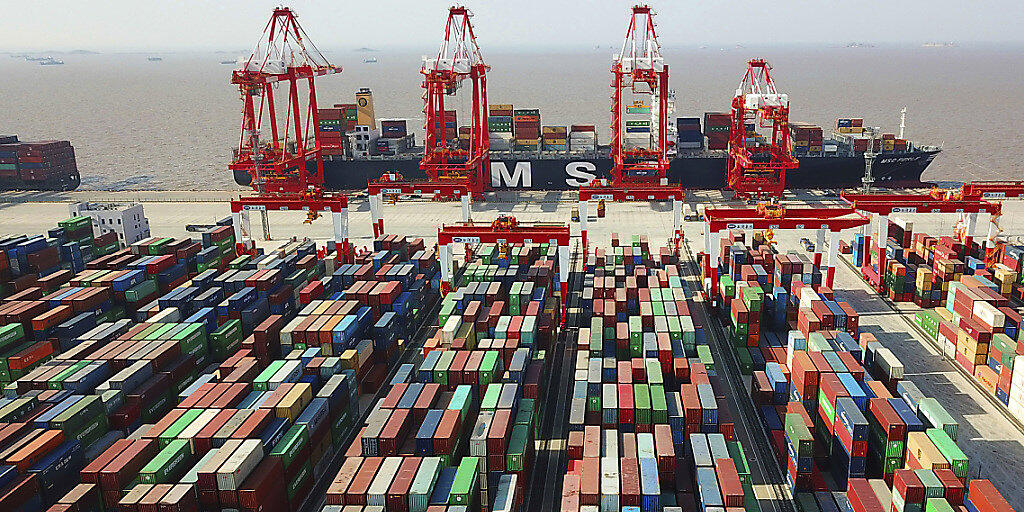 Chinas Aussenhandel ist im September trotz des Handelskrieges unerwartet stark gestiegen. (Archiv)