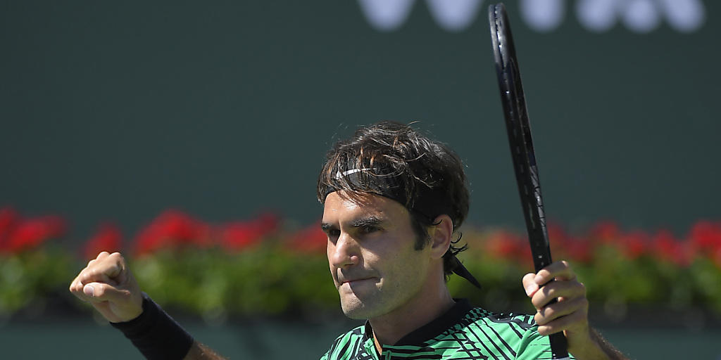 Roger Federer war auch in Indian Wells nicht zu stoppen