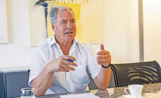 Horst Büchel  in Vaduz