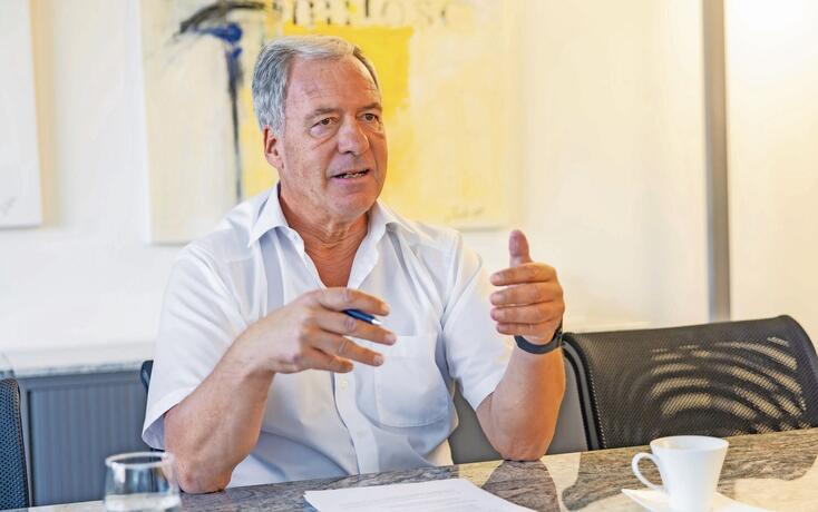 Horst Büchel  in Vaduz