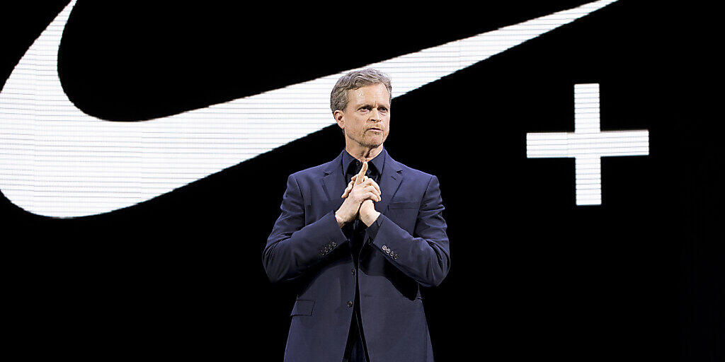 Nike CEO Mark Parker muss für einmal einen starken Umsatz- und Gewinneinbruch bekannt geben. Die Coronakrise hinterlässt tiefe Spuren in den Bilanzen. (Archivbild)