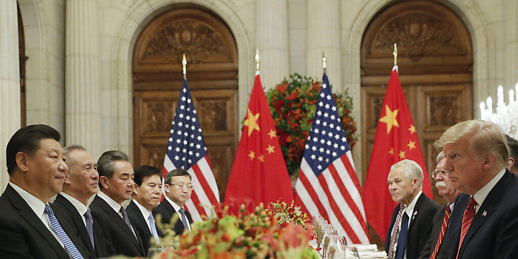 US-Präsident Donald Trump und Chinas Präsident Xi Jinping hatten unlängst bei ihrem Treffen in Buenos Aires neuen Schwung in die Verhandlungen beim Handelsstreit gebracht. (Archivbild)