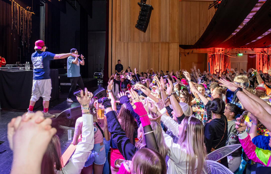 «Schaabumm» Party im Saal Schaan