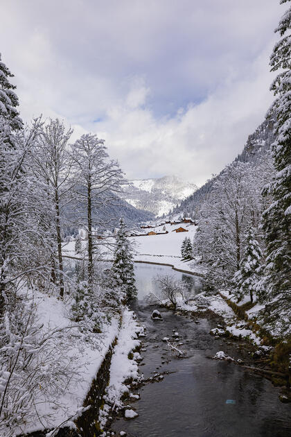 Der erste Schnee in Malbun und Steg