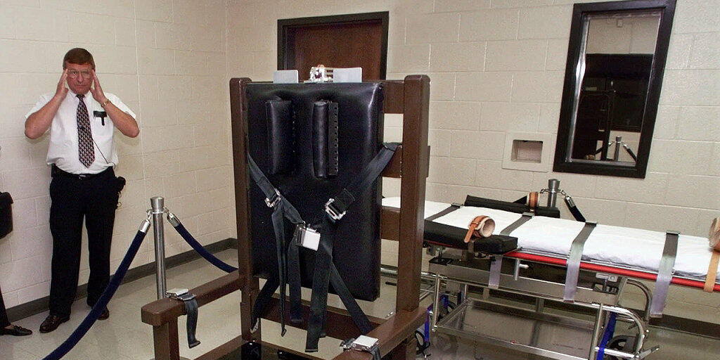 Todesstrafe: Die USA haben in Tennessee binnen eines Monats zwei Menschen auf dem elektrischen Stuhl hingerichtet. (Archivbild) Todesstrafe: Die USA haben in Tennessee binnen eines Monats zwei Menschen auf dem elektrischen Stuhl hingerichtet. (Archivbild)