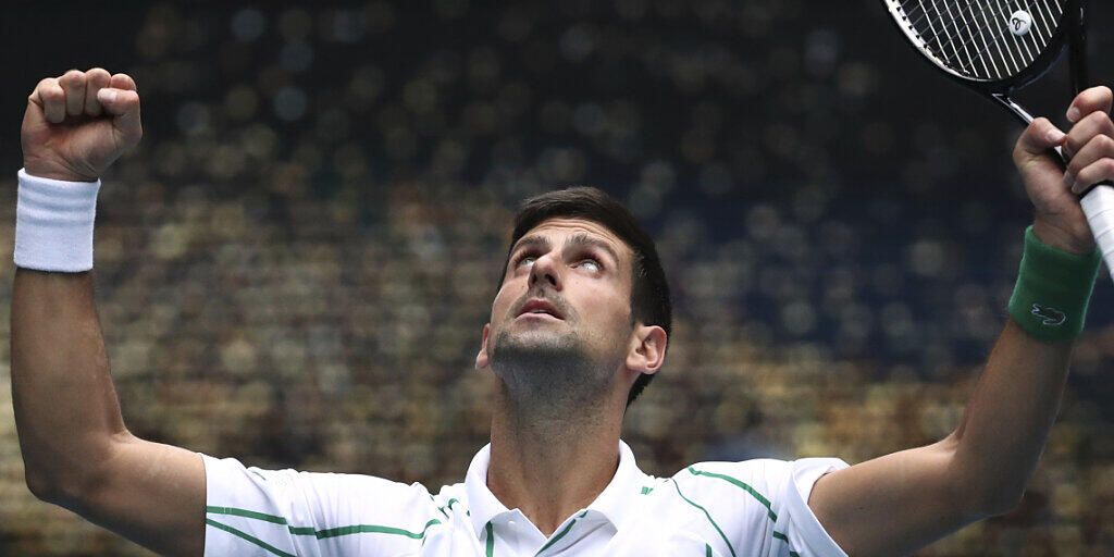 Novak Djokovic trotzte dem Wind und dem japanischen Gegner