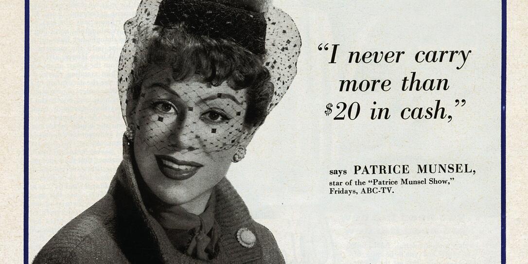 money, historical, silver, Etats-Unis Etats Unis USA United States, historic, color, Publicite pub print ad advert, argent, 1950-1959 50's annees 50