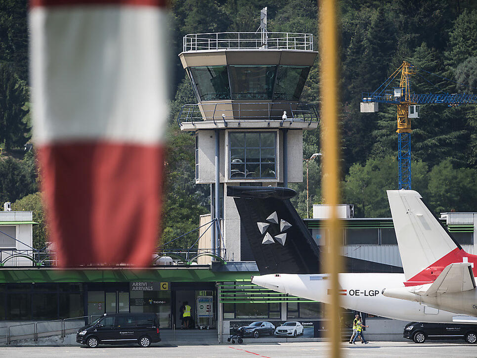 Alternative gesucht: Von Lugano aus sollen trotz der Betriebseinstellung von SkyWork Flugzeuge in Richtung Genf abheben. (Themenbild)