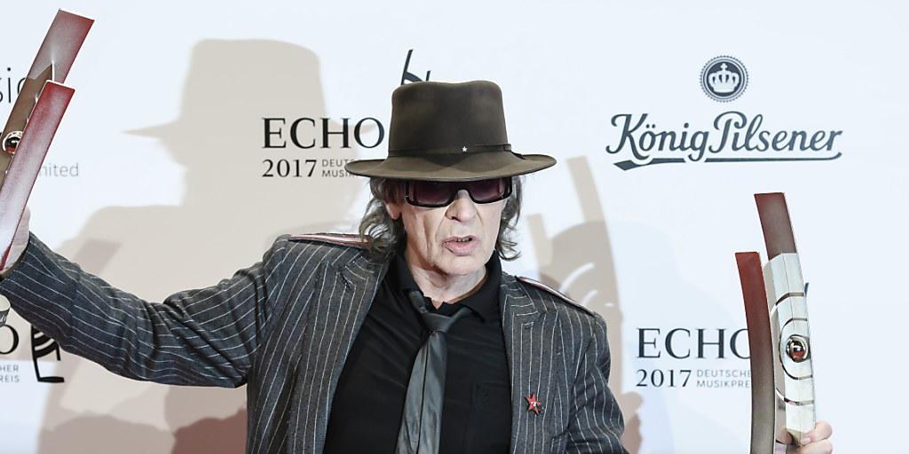 Udo Lindenberg ist der grosse Abräumer bei den deutschen Musikpreisen Echo.