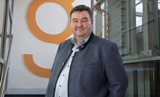 Der Chef/Die Chefin mit Norbert Hasler  Druckerei Gutenberg AG