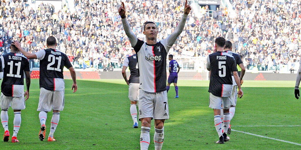 Ein Spieler, zwei Tore: Cristiano Ronaldo trifft gegen Fiorentina zwei Mal vom Punkt