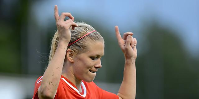 Lara Dickenmann jubelt in Zukunft für den VfL Wolfsburg. Lara Dickenmann jubelt in Zukunft für den VfL Wolfsburg.