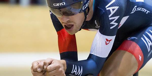 Matthias Brändle während seiner Rekord-Fahrt