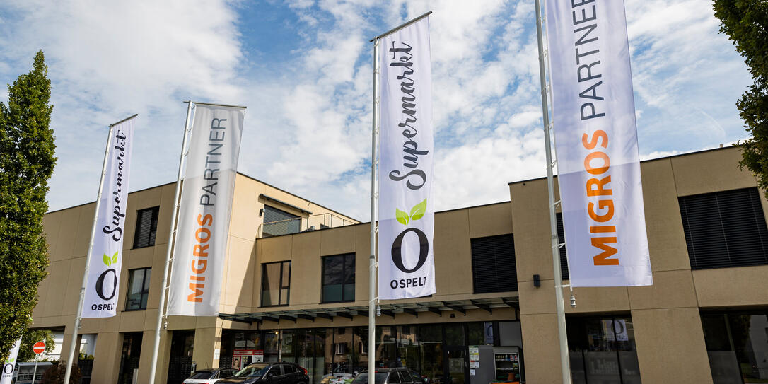 Ospelt Supermarkt in Ruggell