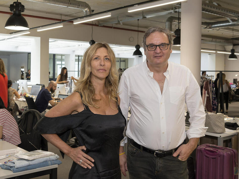 Tally Elfassi-Weijl und Beat Grüring, die Gründer des Textilunternehmens Tally Weijl. (Archiv)