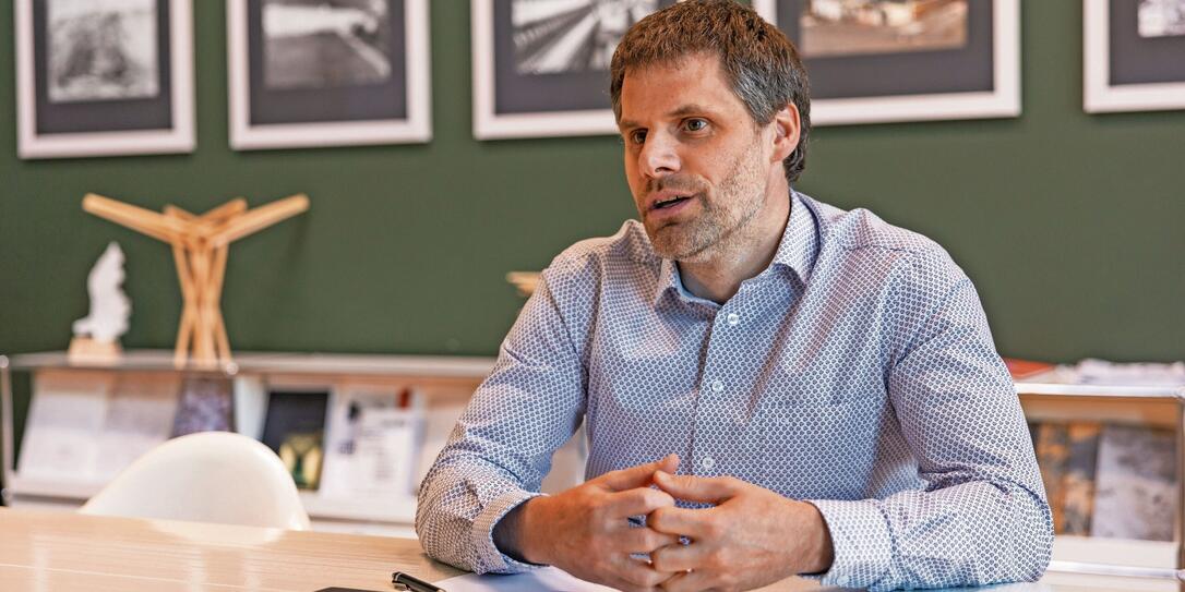 Christian Frommelt in Vaduz Christian Frommelt in Vaduz